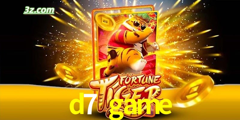 Quem é o Fortune Tiger d7.game